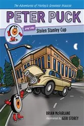 Book cover of Peter Puck and the Stolen Stanley Cup by Brian McFarlane