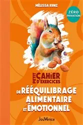 Book cover of Petit cahier d'exercices de rééquilibrage alimentaire et émotionnel by Mélissa Kunz