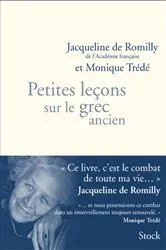 Book cover of Petites leçons sur le grec ancien by Jacqueline de Romilly