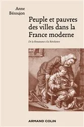 Book cover of Peuple et pauvres des villes dans la France moderne by Unknown