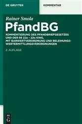 Book cover of Pfandbriefgesetz (2nd ed.) by Rainer Smola