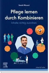 Book cover of Pflege lernen durch Kombinieren by Sarah Micucci