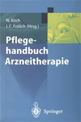 Book cover of Pflegehandbuch Arzneitherapie by M. Korn