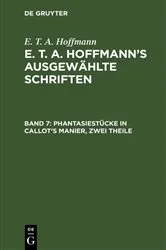 Book cover of Phantasiestücke in Callot's Manier, zwei Theile by Jean Paul