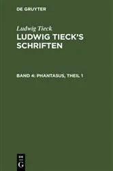 Book cover of Phantasus, Theil 1 by Ludwig Tieck