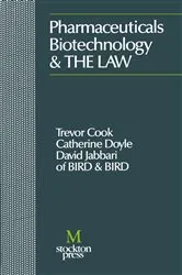 Book cover of Pharmaceuticals, Biotechnology and the Law by Unknown