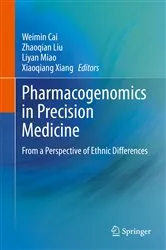 Book cover of Pharmacogenomics in Precision Medicine by Weimin Cai