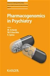 Book cover of Pharmacogenomics in Psychiatry by M. Schwab
