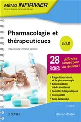 Book cover of Pharmacologie et thérapeutiques (3rd ed.) by Thibaut Caruba