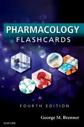 Book cover of Pharmacology Flash Cards E-Book (4th ed.) by George M. Brenner PhD