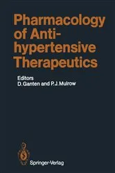 Book cover of Pharmacology of Antihypertensive Therapeutics by Detlev Ganten