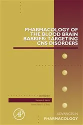 Book cover of Pharmacology of the Blood Brain Barrier: Targeting CNS Disorders by Davis MUP, DC, DACBOH, Thomas P