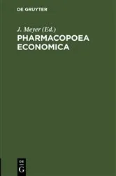Book cover of Pharmacopoea economica by J. Meyer