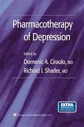 Book cover of Pharmacotherapy of Depression by Domenic A. Ciraulo