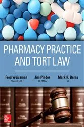 Book cover of Pharmacy Practice and Tort Law by Fred Weissman