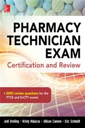 Book cover of Pharmacy Tech Exam Certification and Review by Unknown