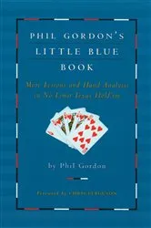 Book cover of Phil Gordon's Little Blue Book by Phil Gordon