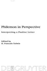 Book cover of Philemon in Perspective by D. Francois Tolmie