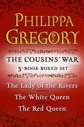 Book cover of Philippa Gregory's The Cousins' War 3-Book Boxed Set by Philippa Gregory