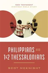 Book cover of Philippians and 1 and 2 Thessalonians by Scot McKnight