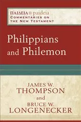 Book cover of Philippians and Philemon (Paideia: Commentaries on the New Testament) by James W. Thompson
