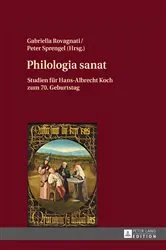 Book cover of Philologia sanat by Gabriella Rovagnati