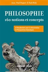 Book cover of Philosophie : 160 notions et concepts by Unknown