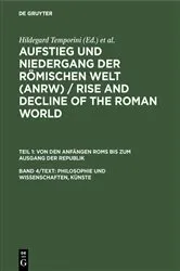 Book cover of Philosophie und Wissenschaften, Künste by Hildegard Temporini