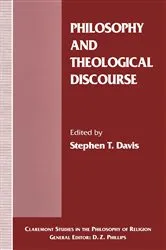Book cover of Philosophy and Theological Discourse by Stephen T. Davis