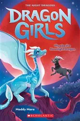 Book cover of Phoebe the Moonlight Dragon (Dragon Girls #8) by Maddy Mara
