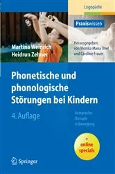 Book cover of Phonetische und phonologische Störungen bei Kindern (4th ed.) by Martina Weinrich