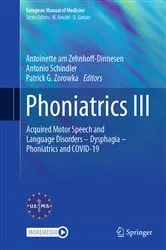Book cover of Phoniatrics III by Antoinette am Zehnhoff-Dinnesen