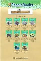 Book cover of Phonic Books Island Adventure by Phonic Books