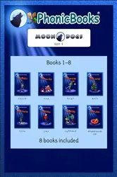 Book cover of Phonic Books Moon Dogs Set 1 by Phonic Books
