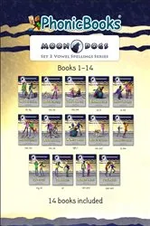 Book cover of Phonic Books Moon Dogs Set 3 Vowel Spellings by Phonic Books