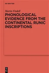 Book cover of Phonological Evidence from the Continental Runic Inscriptions by Martin Findell