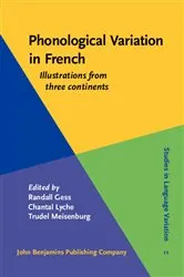 Book cover of Phonological Variation in French by Unknown