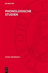 Book cover of Phonologische Studien (2nd ed.) by Unknown