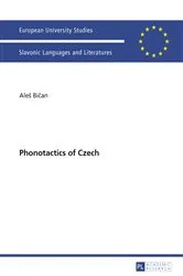 Book cover of Phonotactics of Czech by Ales Bican