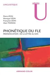 Book cover of Phonétique du FLE by Pierre Léon