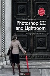 Book cover of Photoshop CC and Lightroom by Stephen Laskevitch