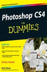 Book cover of Photoshop CS4 For Dummies by Peter Bauer