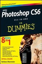 Book cover of Photoshop CS6 All-in-One For Dummies by Barbara Obermeier