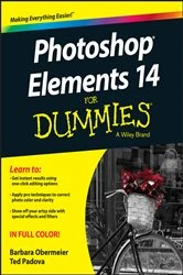 Book cover of Photoshop Elements 14 For Dummies by Barbara Obermeier