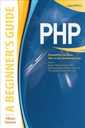 Book cover of PHP: A BEGINNER'S GUIDE by Vikram Vaswani