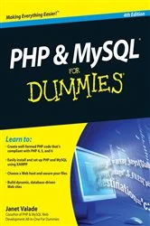 Book cover of PHP and MySQL For Dummies (4th ed.) by Janet Valade