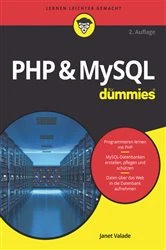 Book cover of PHP and MySQL für Dummies (2nd ed.) by Janet Valade