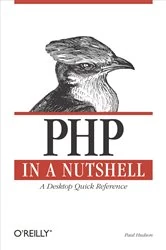 Book cover of PHP in a Nutshell by Paul Hudson