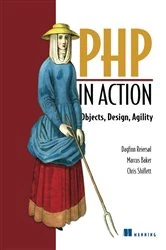 Book cover of PHP in Action by Marcus Baker