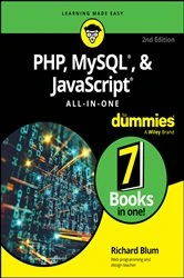 Book cover of PHP, MySQL, & JavaScript All-In-One For Dummies (2nd ed.) by Richard Blum